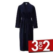Damella Velour Cosy Robe Marin Small Dam