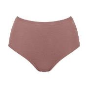 Sloggi Trosor 3P GO Daily Cotton High Waist Brief Mörkrosa bomull Larg...