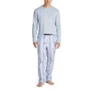 Tommy Hilfiger Original Long Sleeve Pyjama Set Ljusblå bomull XX-Large...