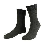 Amanda Christensen Strumpor Grade Wide Rib Ankle Socks Oliv Strl 39/42