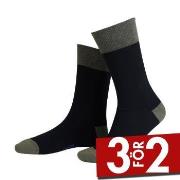 Amanda Christensen Strumpor True Contrast Ankle Sock Svart/Grå Strl 47...