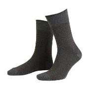 Amanda Christensen Strumpor True Stripe Ankle Sock Grå Strl 47/50