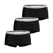 Björn Borg Trosor 3P Everyday Cotton Boxer Shorts Svart/Vit bomull Lar...