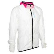 Salming Sarek Jacket 21 Unisex Rosa/Vit polyester Medium