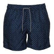 Reyes bay Woven Shorts Badbyxor Marin mönstrad polyester X-Large Herr