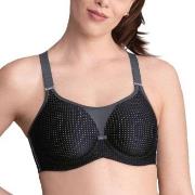 Anita BH Active Underwire Sports Bra Svart/Grå F 75 Dam