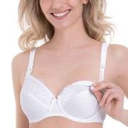 Anita BH Miss Orely Nursing Wired Bra Vit polyamid F 105 Dam