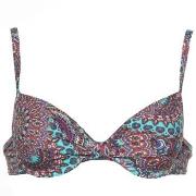 Esprit Fraser Beach Padded Bra Bikini Turkos Mönster B 85 Dam