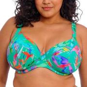Elomi Toyama Tides Underwire Plunge Bikini Top Flerfärgad H 80 Dam