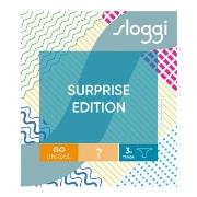Sloggi Trosor 3P GO Unique Tanga Flerfärgad bomull X-Large Dam
