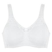 NATURANA BH Molded Cotton Soft Bra Vit bomull B 90 Dam