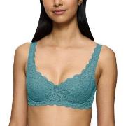 Triumph BH Amourette Wired Bra With Lace Turkos E 90 Dam