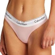 Calvin Klein Trosor Icon Cotton Modal Thong Rosa Medium Dam