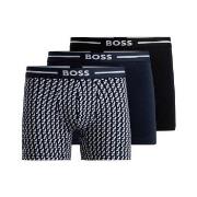 BOSS Kalsonger 6P Bold Design BoxerBr Svart/Blå bomull XX-Large Herr