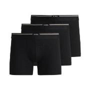 BOSS Kalsonger 3P Bamboo Boxer Brief Svart viskos Small Herr