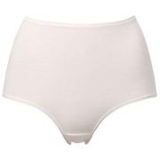 Trofe Cotton Midi With Elastan Trosor Offwhite bomull XX-Large Dam