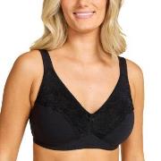 Damella BH Felice Soft Bra Svart bomull B 70 Dam