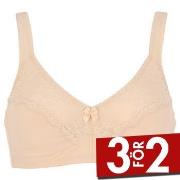 Damella BH Felice Soft Bra Hud bomull B 95 Dam