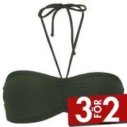 Damella Olivia Padded Bikini Bra Mörkgrön 38 Dam