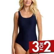 Damella Alice Textured Swimsuit Marin nylon 44 Dam