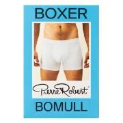 Pierre Robert Kalsonger For Men Cotton Boxer Vit ekologisk bomull Medi...