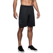 Under Armour Tech Graphic Shorts Helsvart polyester Medium Herr