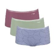Sloggi Trosor 3P GO Crush Hipster Shorts Flerfärgad-2 bomull X-Large D...