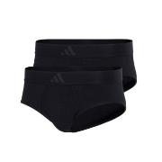 adidas Kalsonger 2P Active Flex Cotton 3 Stripes Low Rise Trunk Svart ...