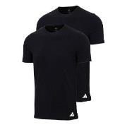 adidas 2P Active Flex Cotton Crew Neck T-Shirt Svart bomull Medium Her...