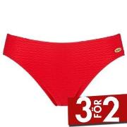 Damella Brigitte Textured Bikini Brief Röd nylon 42 Dam