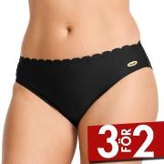 Damella Emily Wavy Bikini Brief Svart 42 Dam