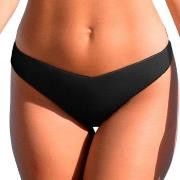 Wiki Low Cut Brazilian Bikini Brief Svart X-Small Dam