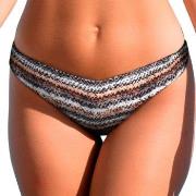 Wiki Puerto Rico Brazilian Bikini Brief Brun mönstrad X-Small Dam