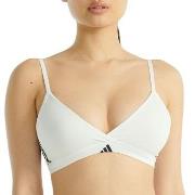 adidas BH Sport Active 3 Stripes Triangle Bralette Vit bomull XX-Large...
