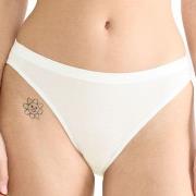 Sloggi Trosor 2P GO Sense High Leg Briefs Elfenben modal Large Dam