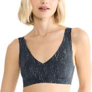 Sloggi BH ZERO Feel 2 0 Festive Bralette Svart Mönster XX-Large Dam