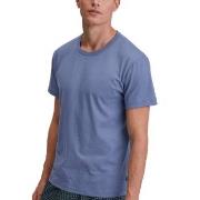 Calida Remix Basic Sleep T-shirt Blå bomull Medium Herr