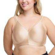 Swegmark BH Shine Soft Bra Moulded Cups Beige polyamid B 100 Dam