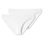 Schiesser Trosor 2P 95-5 Organic Cotton Mini Briefs Vit bomull X-Large...
