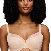 Triumph BH BMU Illusion Curve Minimizer Bra Beige F 95 Dam