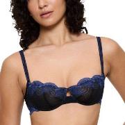 Triumph BH Comfort Glam Wired Balconette Bra Svart B 75 Dam