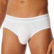 Schiesser Kalsonger 2P Cotton Flex Rio Briefs Vit bomull Medium Herr