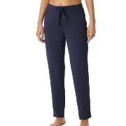 Schiesser Mix and Relax Long Modal Pants Blå modal 4XL Dam
