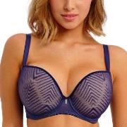 Freya BH Tailored Uw Moulded Plunge T-Shirt Bra Blå G 65 Dam