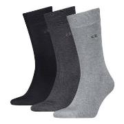 Calvin Klein Strumpor 3P Classic Socks For Men Grå Strl 43/46 Herr