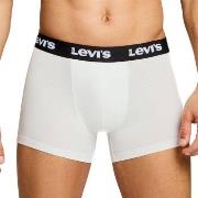 Levis Kalsonger 2P Repeat Logo Boxer Brief Vit bomull Medium Herr