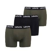 Levis Kalsonger 3P Repeat Logo Boxer Brief Multi Flerfärgad bomull Sma...