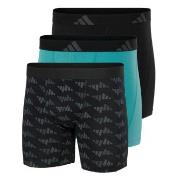 adidas Kalsonger 3P Active Flex Cotton Boxer Brief Svart/Grå bomull Sm...