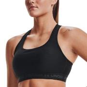 Under Armour BH Mid Crossback Sport Bra Svart polyester X-Small Dam