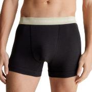 Calvin Klein Kalsonger 9P Cotton Stretch Trunks Svart/brun bomull Larg...